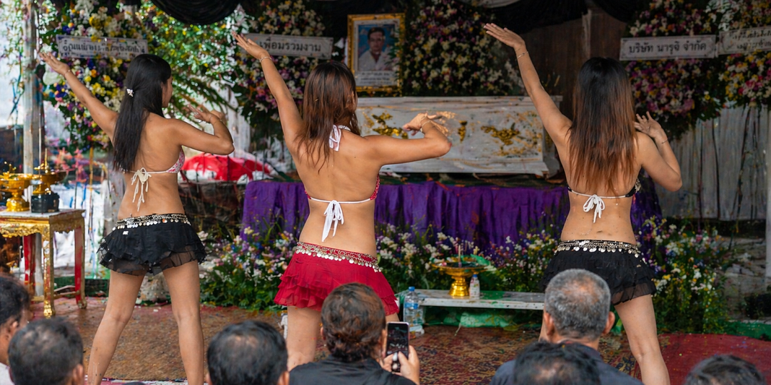 😳ШОК: в Тае на похороны ПРИГЛАСИЛИ СТРИПТИЗЕРШ