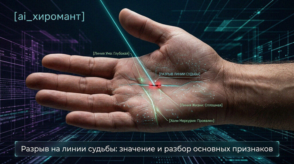    Разрыв на линии судьбы и его значение admin