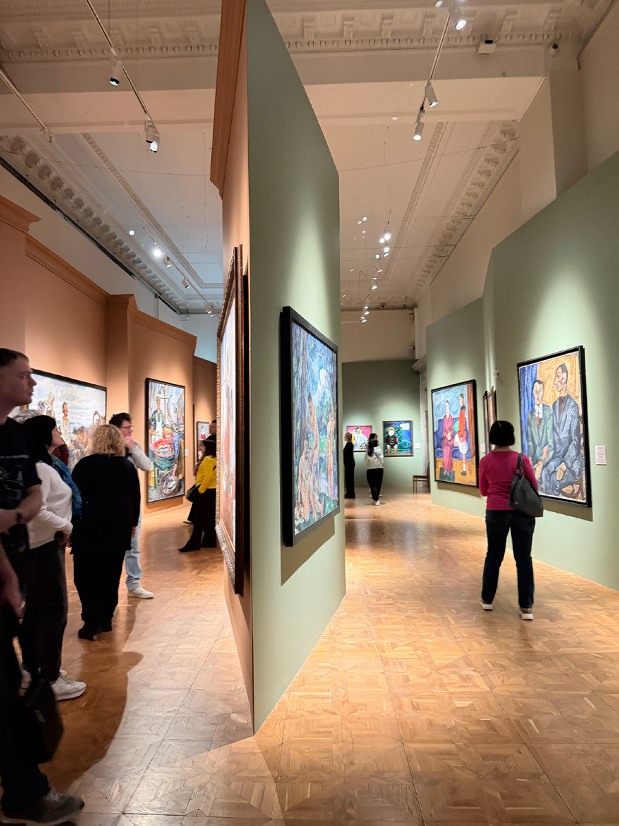 Выставка Петра Кончаловского в Русском музее / все фото принадлежат автору статьи 