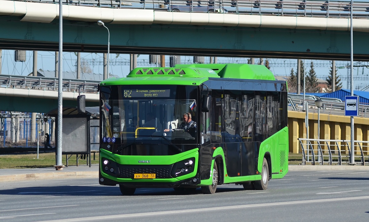 Автобус СимАЗ-4282 на маршруте в Тюмени. Фото сайта fotobus.msk.ru автор Nikola2000