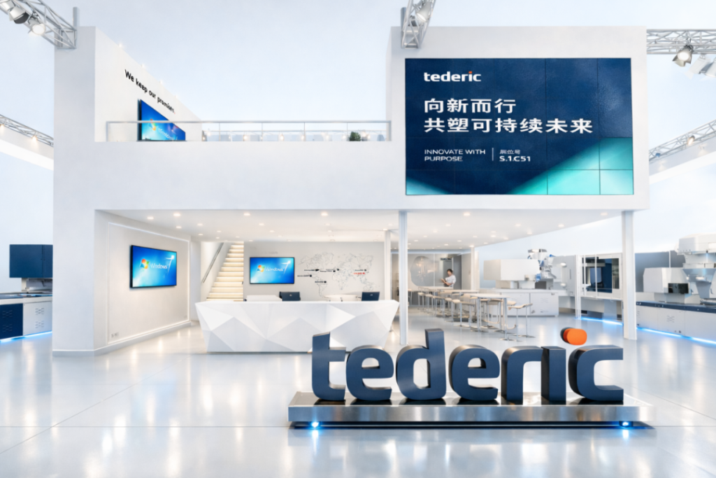 Стенд компании Tederic на выставке Chinaplas 2026