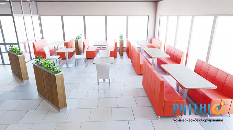 Диваны для АЗС | Кафе - зона отдыха на автозаправке