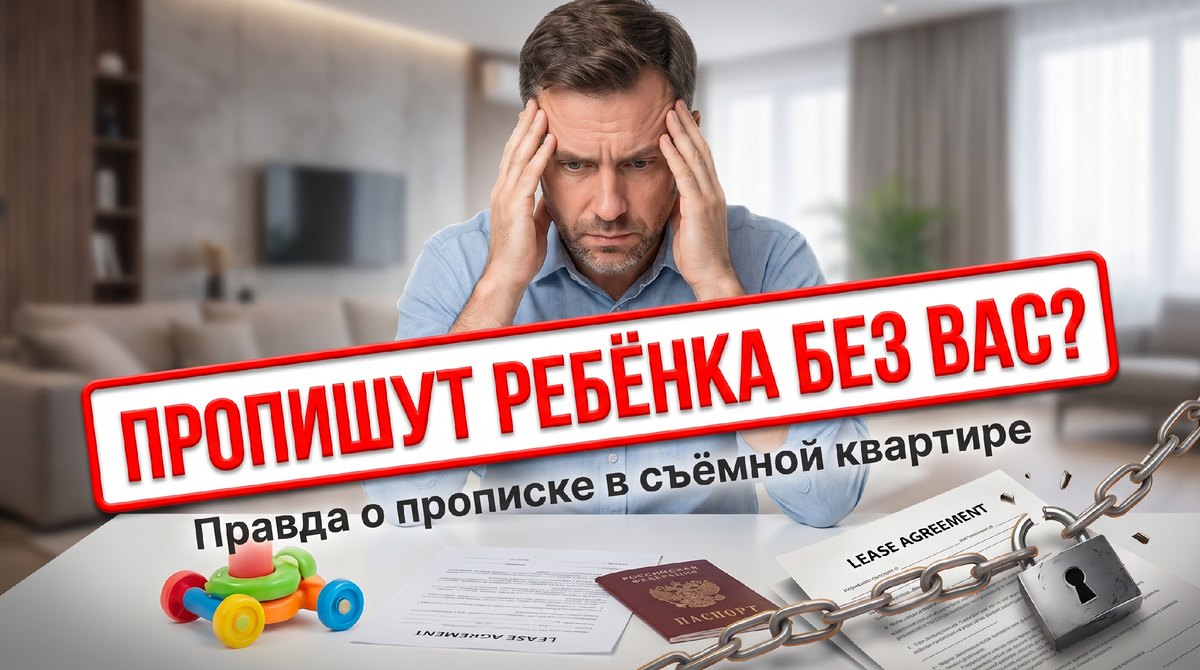 Теперь квартирант может прописать ребенка в квартире без ведома собственника 