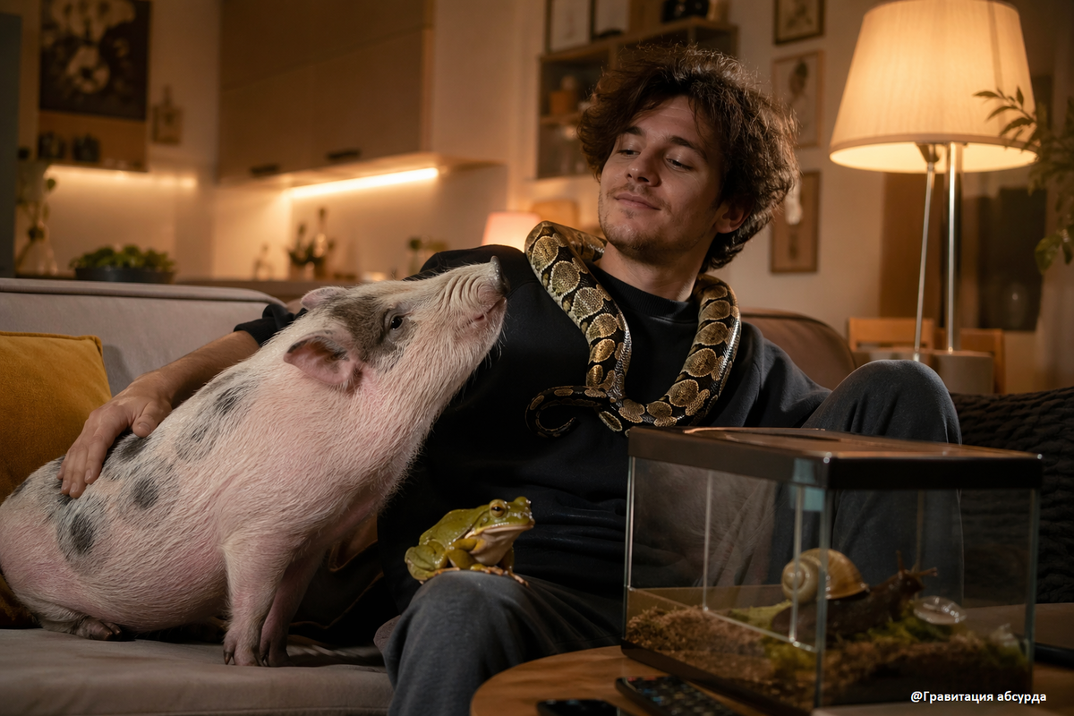 Когда стандартный кот и собака проиграли кастинг