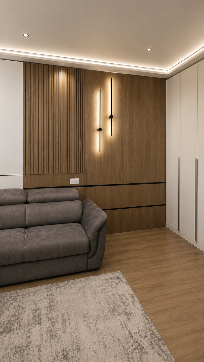 Большинство современных интерьеров страдают от одной проблемы — они выглядят «ровно».
Гладкие поверхности, одинаковые цвета, отсутствие глубины.
Именно поэтому пространство быстро теряет эффект «вау».
В чём разница
Натуральный шпон — это не просто материал.
Это живая текстура, которая меняется при разном освещении.
Днём — спокойный и сдержанный.
Вечером — глубокий и тёплый за счёт света.
За счёт этого интерьер перестаёт быть плоским.
Что даёт шпон в интерьере
— естественную глубину без перегрузки
— мягкую игру оттенков
— ощущение тепла и уюта
— визуальный эффект «дороже, чем есть»
И главное — он не надоедает.
Потому что натуральные текстуры воспринимаются иначе, чем искусственные.
Почему важно, как это реализовано
Сам по себе материал — это только половина результата.
Важны:
подбор оттенка под конкретное пространство
сочетание со светом
пропорции и геометрия
Именно в этом рождается тот самый «дорогой» интерьер.
Подход BRUS DECOR
Мы не просто подбираем панели.
Мы проектируем, как материал будет выглядеть в вашем пространстве:
— учитываем освещение
— подбираем текстуру под стиль
— делаем решения под конкретный интерьер
Итог
Если вы хотите интерьер, который не устареет через год —
ставку стоит делать не на тренды, а на материалы.
Натуральный шпон — один из самых точных инструментов для этого.
Выберите цвет и посмотрите образцы вживую:
г. Москва, ул. Бутырская, д. 5
📞 8 499 346 6629
ТГ: @brus_decor