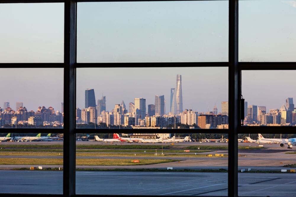 Аэропорт Пудун в Шанхае