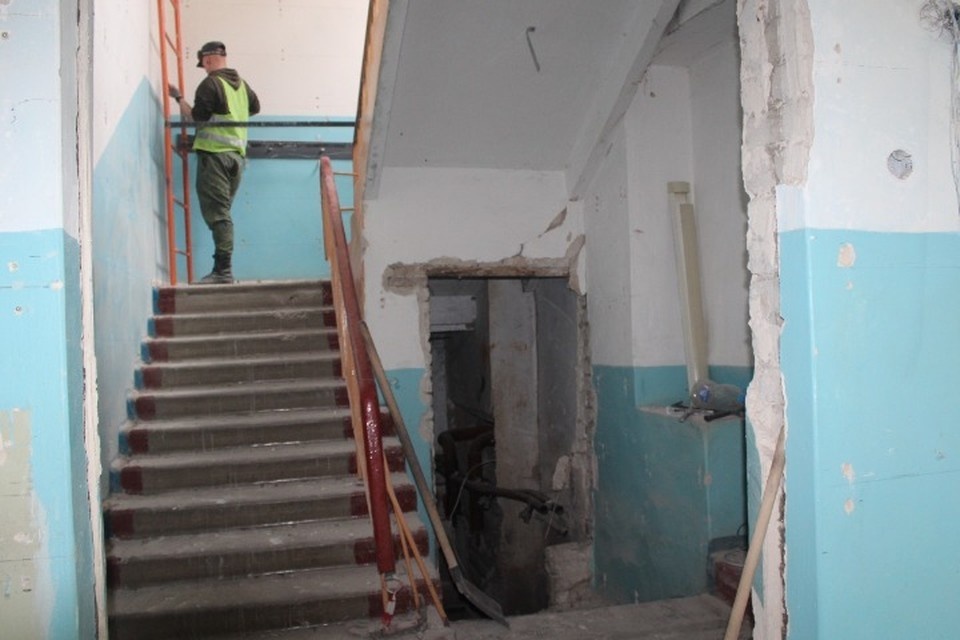    В Славяносербске ремонтируют поликлинику центральной районной больницы Валерия РАЗИНА