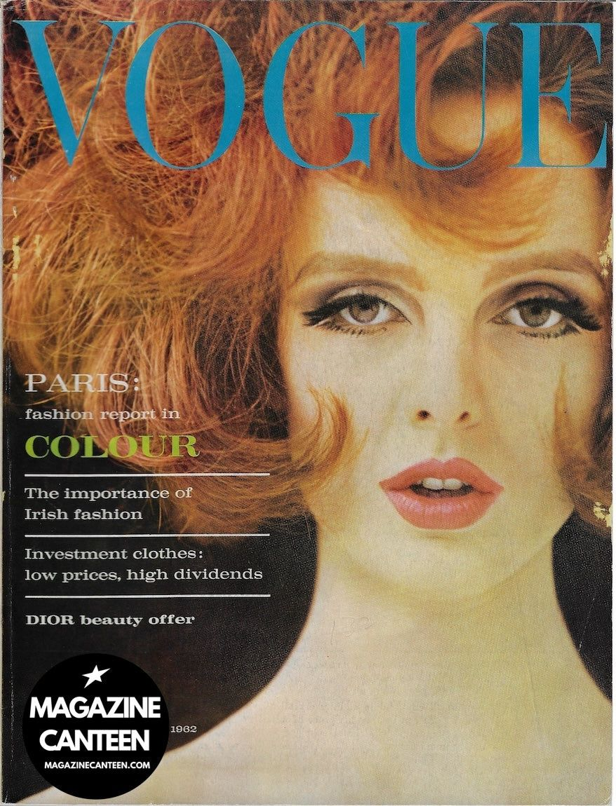 обложка журнала Vogue, Сентябрь 1962г