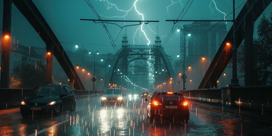 Россиянам рассказали о последствиях попадания молнии в автомобиль