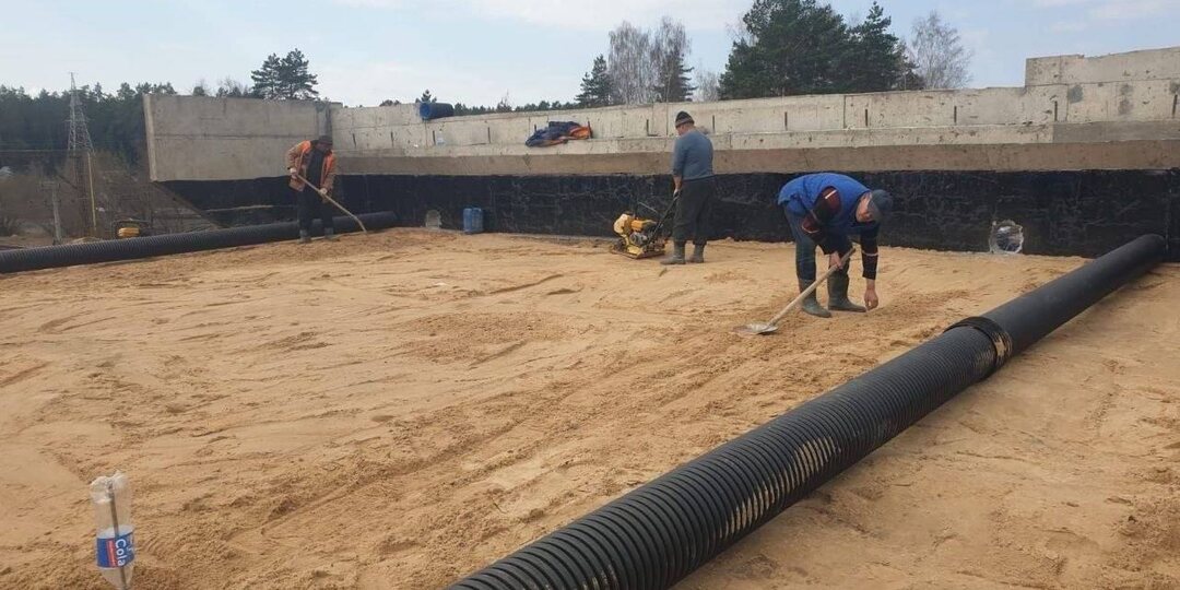 В Людинове продолжается реконструкция путепровода