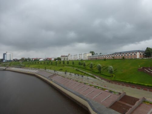 Набережная реки Тура. (Фото Топ Десяткин)