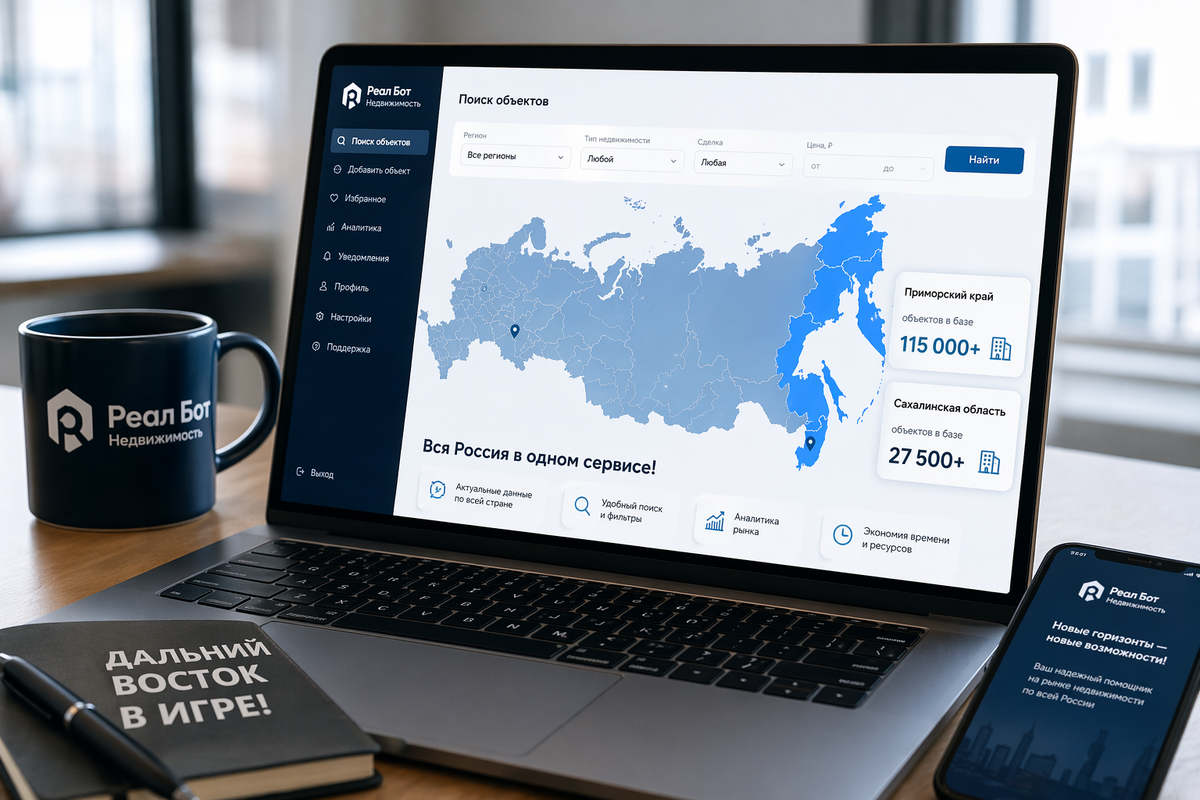 Сервис Реал Бот Недвижимость продолжает свое стремительное развитие