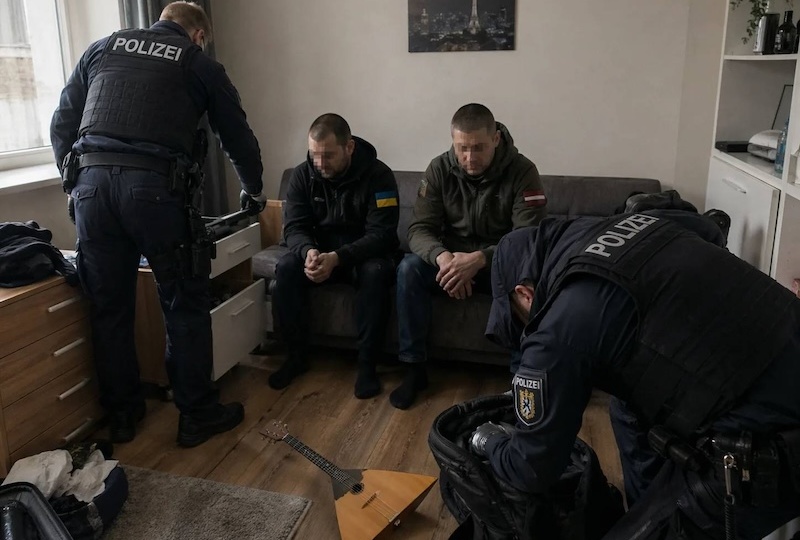 «Будёновку с балалайкой не нашли, что ли?»: в Германии задержали украинца и латыша, готовивших диверсию