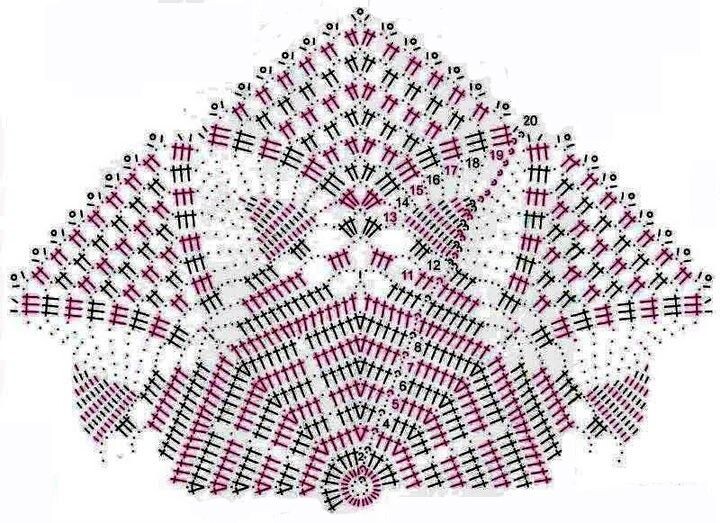 Схема салфетки 1