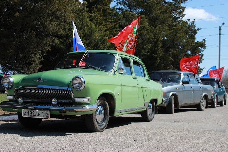    На Херсонщине впервые прошел «Автопробег Победы» Фото: ЕР