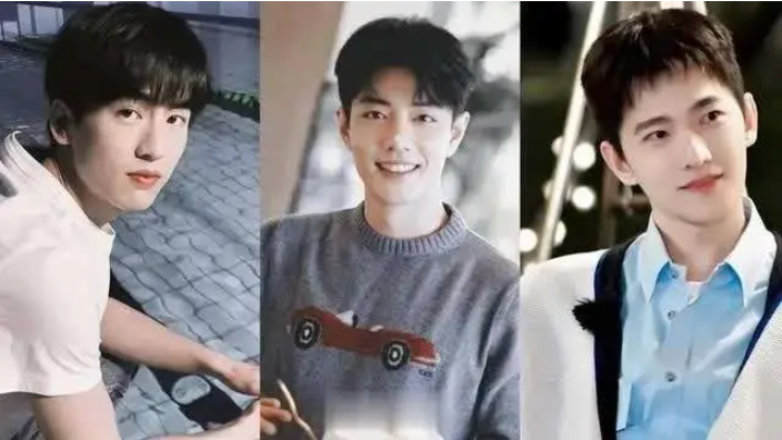 Китайские актеры Чжан Линхэ, Сяо Чжань, Ян Ян.