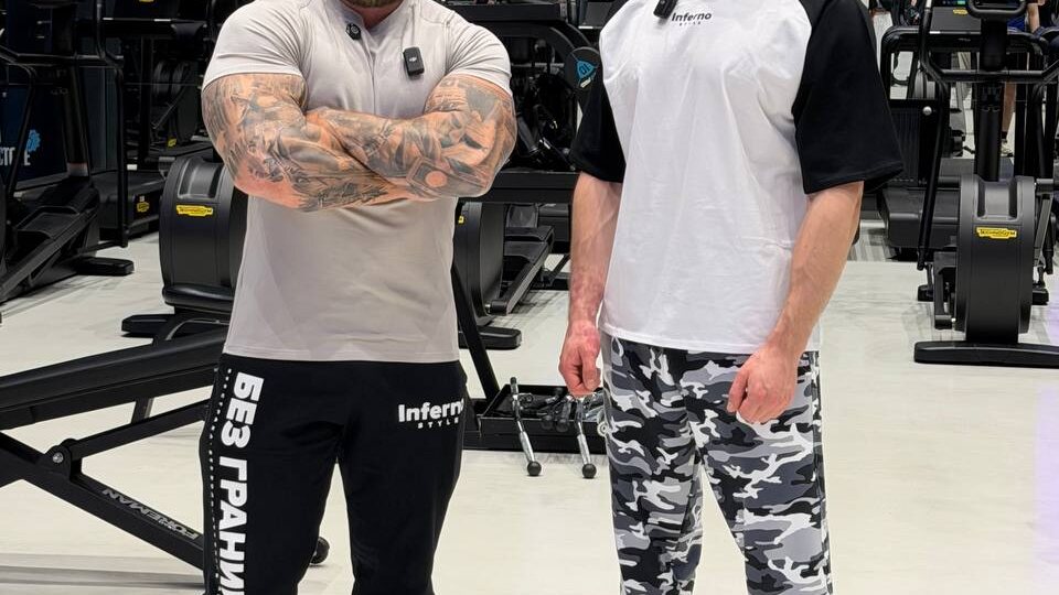 Иван Водянов пригласил на тренировку, покачались-пообщались, ждите выпуск