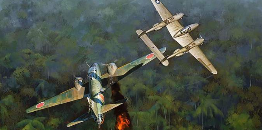 P-38 «Лайтнинг» против G4M "Бэтти"