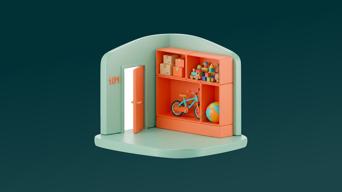 Квартира — для людей. Кладовка — для их вещей.