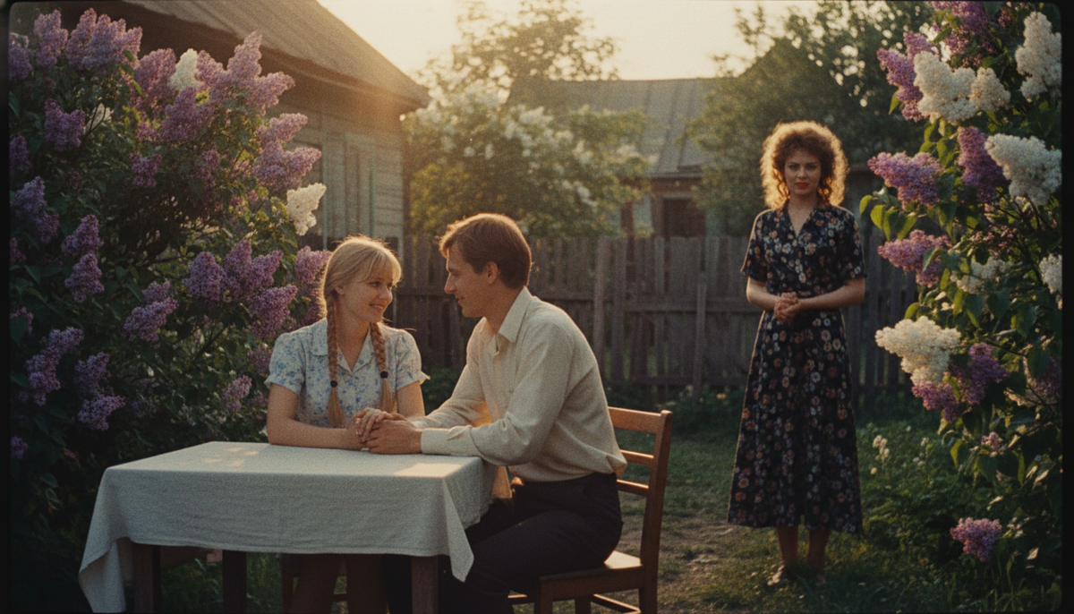 Рита выделялась среди поселковых девчат. На голове у нее пружинила модная завивка «химия», губы горели яркой помадой. 