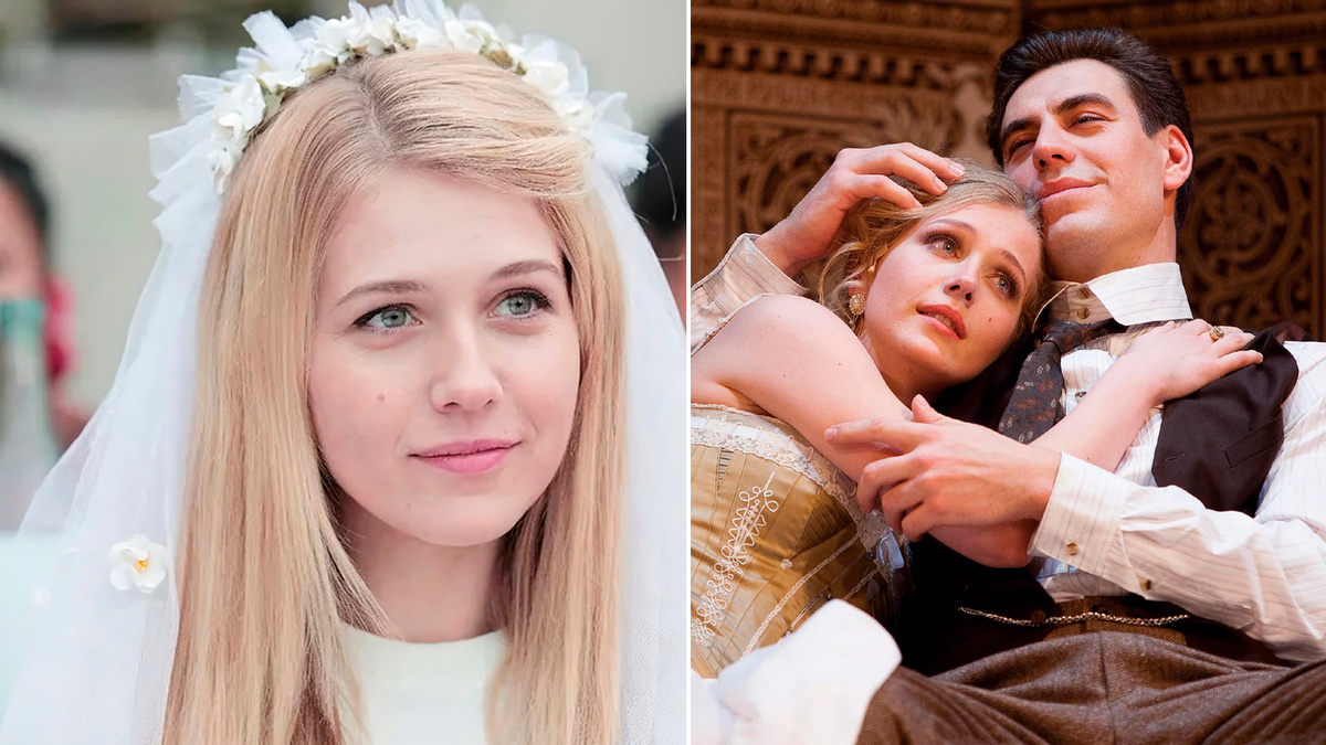 Карина Андоленко и Дмитрий Дюжев, кадр из спектакля «Нашла коса на камень»