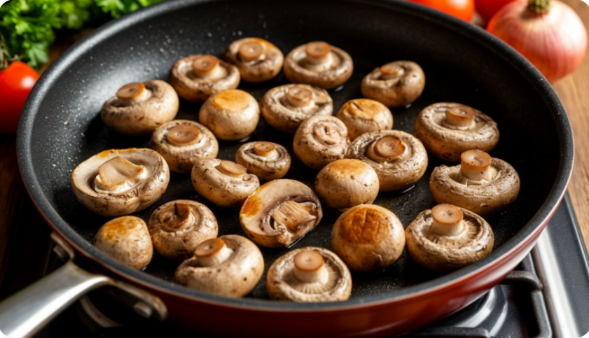 Всю жизнь жарила грибы с одним лишним ингредиентом, который лишает нас грибного вкуса. Теперь жарю только так, грибы вкуснее в 3 раза...