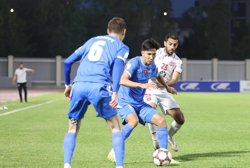 Фрагмент матча фото из соцсетей ФК «Аль-Кувейт»