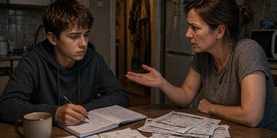 — Работать пойдешь, иначе мы лишимся квартиры, — мать отправила школьника добывать деньги