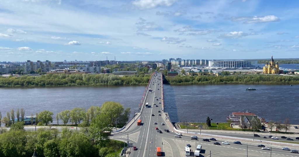 Тепло до +25°С идет в Нижний Новгород