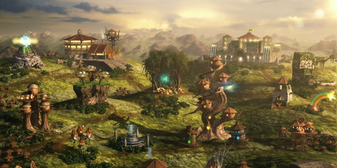 Heroes IV: Нейросеть улучшила экран фракции Заповедник