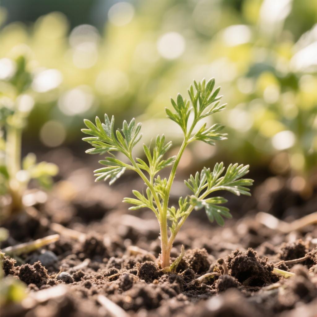 тонкий укроп, совсем не растёт