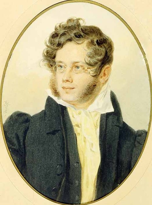 П. Ф. Соколов. Портрет П. А. Вяземского (1824)