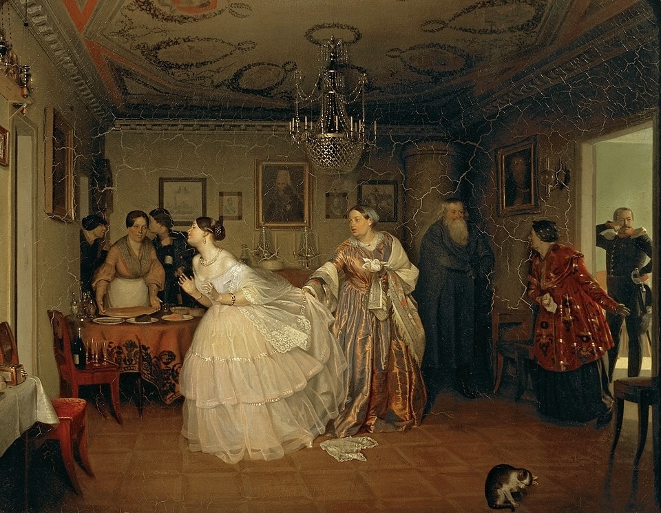 Павел Андреевич Федотов «Сватовство майора» (1848)
