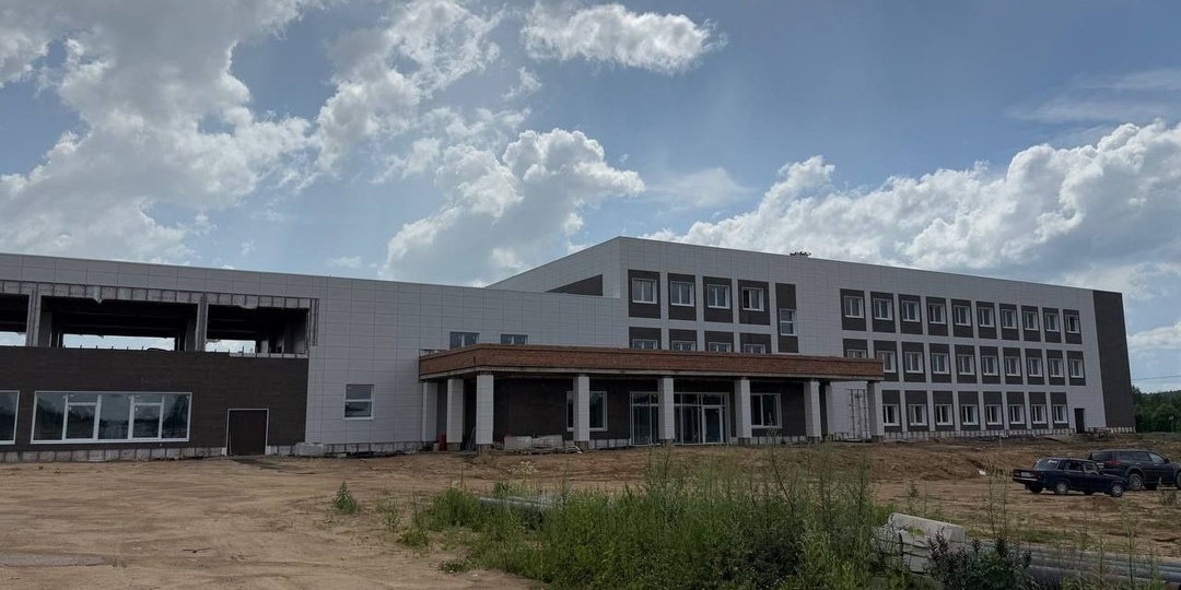 В Калужской области продолжается строительство дома социального обслуживания
