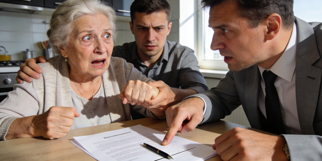 Ты одинокая пенсионерка, кому ты нужна? Подписывай! – юрист сына разложил передо мной документы на квартиру