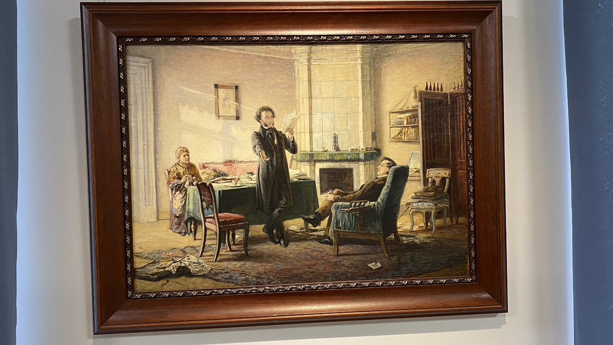 Николай Ге, "Пушкин в Михайловском"(1893) 