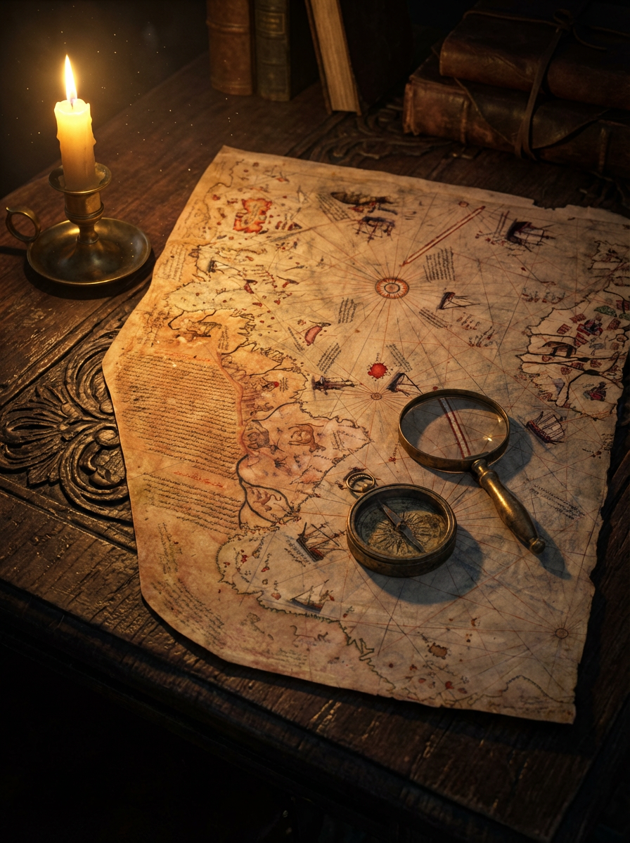 Карта Пири Рейса