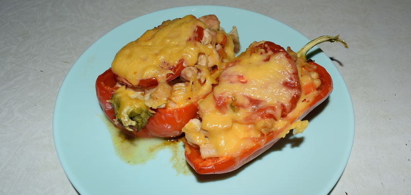 Лодочки с курицей
