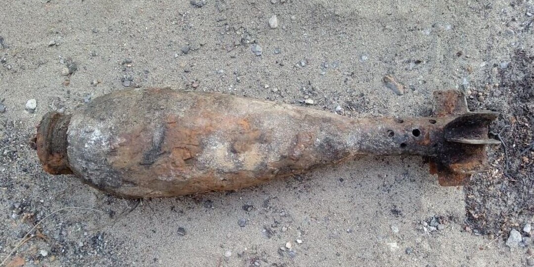 В Хвастовичском районе нашли и обезвредили минометную мину времен войны