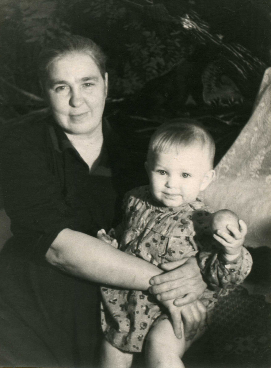 "Портрет дочери с тещей", 1956 год. Фото: В.Скворцов.