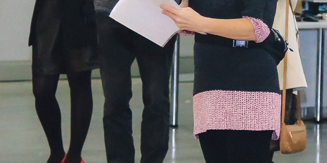 Мой первый модный показ на подиуме.