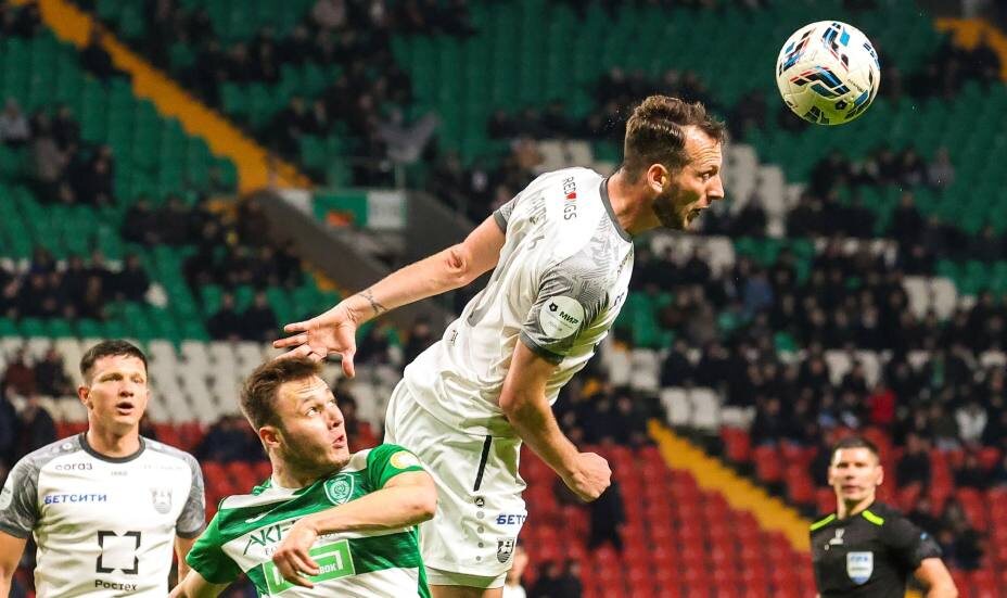    «Ахмат» и «Балтика» сыграли вничью 1:1 в 26-м туре РПЛ. Фото: Соцсети ФК «Ахмат»