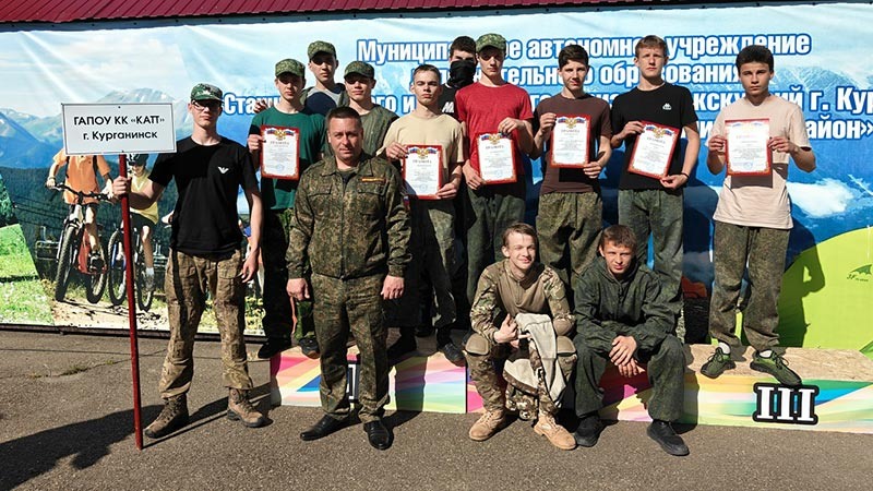    Серебро завоевали студенты Курганинского аграрно- технологического техникума
