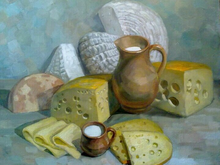 Про художников и картины, в центре которых — сыр, сорт которого мы можем узнать