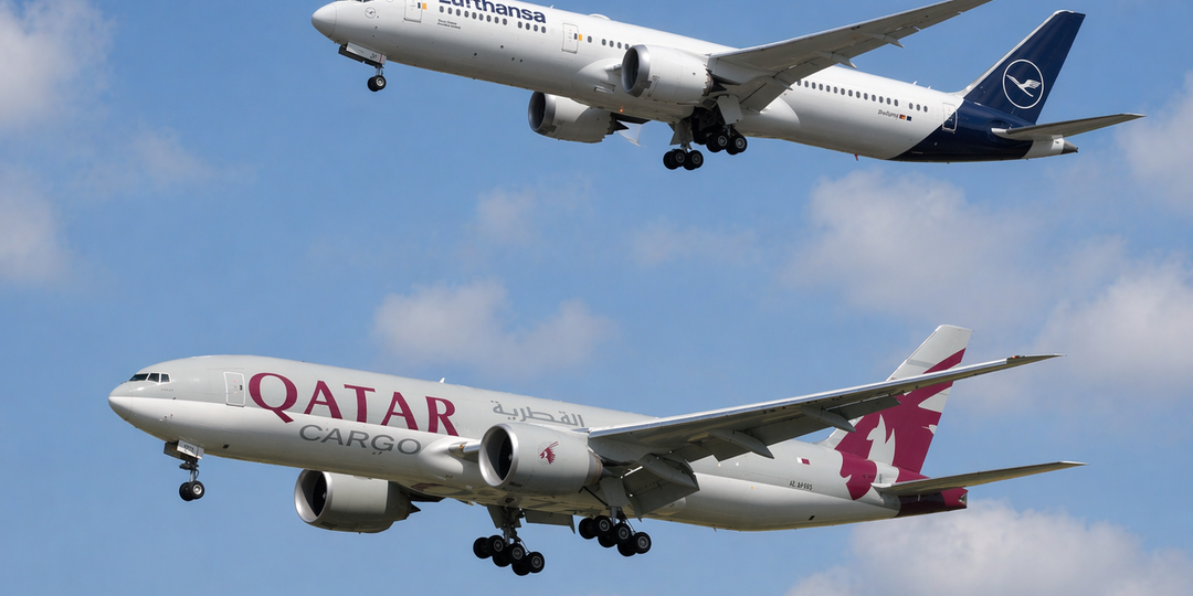 Пытались сесть на одну полосу