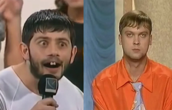 Михаил и Сергей в КВН.