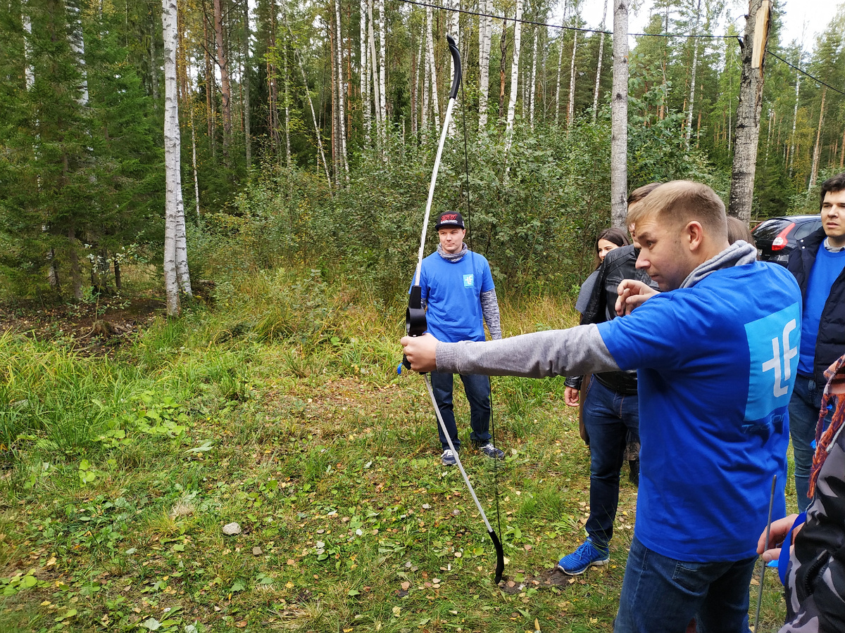 Максим на корпоративном летнем выезде (2020)