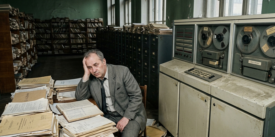 «Без бумажки ты... букашка»: почему советская бюрократия утопила гениальный проект Глушкова