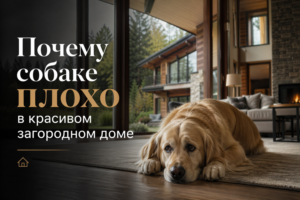 Удобный дом для вас не равно удобный дом для питомца