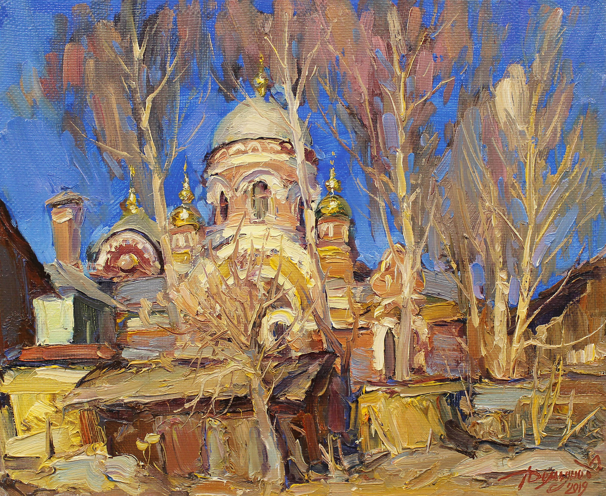 «Великокняжеская!», холст, масло, 40 х 48 см, 2019 г.